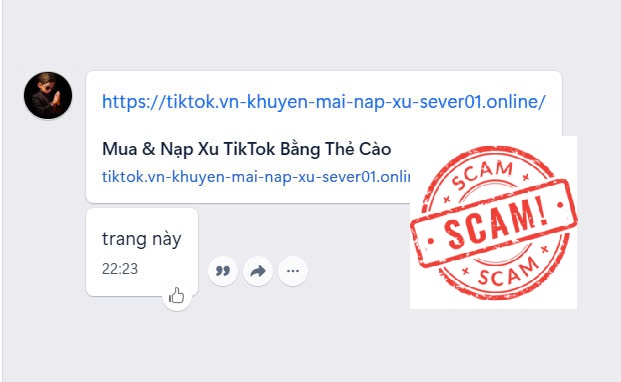 Cảnh Báo: Nạp Xu TikTok Qua Thẻ Cào – Cẩn Thận Lừa Đảo!